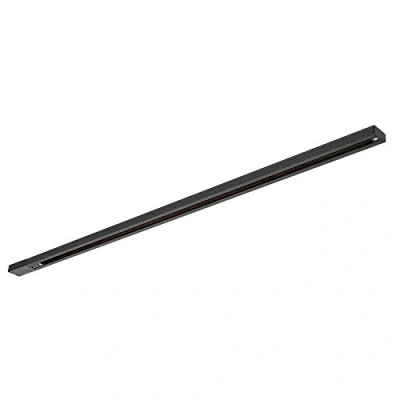 Image of Saxby 78658 Black IP20 Indoor Mains Voltage Ceiling Track 2000mm