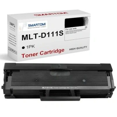 Image of SMARTOMI D111S Compatible Toner Cartridge Replacement for Samsung MLT MLTD111S Xpress M2026W M2026 M2070W M2070 M2020 M2020W M2022W M2022 M2070FW M2070F M2078W M2078 (Black, 1 Pack)