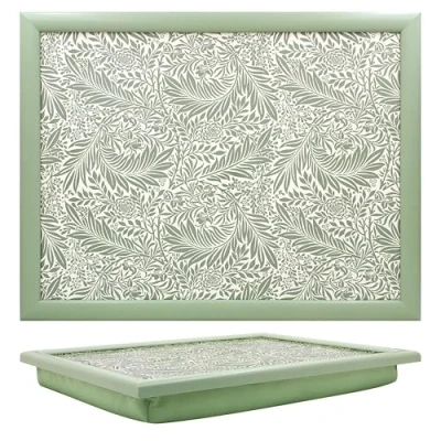 Image of Cushioned Lap Tray William Morris&#039; Larkspur Design