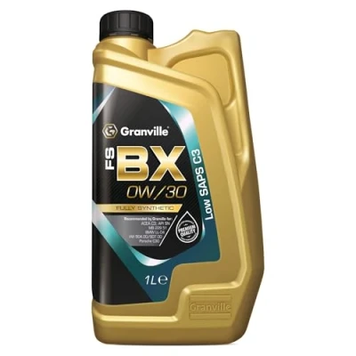 Image of Granville FS BX 0W/30 Fully Synthetic Engine Oil 1L Low Viscosity Lubricating ACEA C3 BMW LL 04 MB 229.51 Porsche C30 VW 504.00/507.00 Compliant Fuel Efficiency for Modern Engines