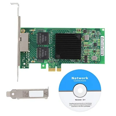 Image of PCIE Network Card For Intel I350 T2V2 i350AM2 x1 Dual port Server Gigabit Ethernet