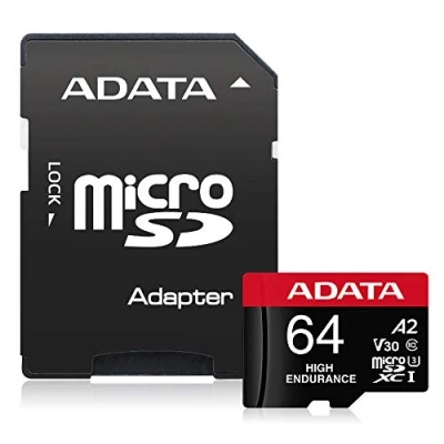 Image of A DATA Technology HIGH ENDURANCE 64GB SPEICHERKARTE CLASS 10, UHS I U3, V30, A2