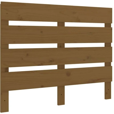 Image of vidaXL Headboard Honey Brown 75x3x80 cm Solid Wood Pine