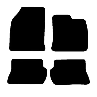 Image of Sakura WW8145 Carpet Floor Mat, Black Trim