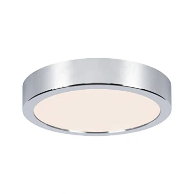 Image of Paulmann Aviar LED ceiling lamp Ø22cm chrome 3000K