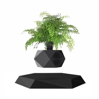 Image of Kiko ershaa Levitation Plant Pot Floating Air Bonsai Suspension Flower Planter for Desk Decoration