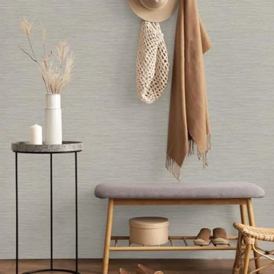 Image of Superfresco Easy Neutral Serenity Textured Plain Wallpaper Paste The Wall Smooth Texture Living Design Perfect for Most Rooms Feature or 4
