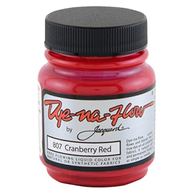 Image of Jacquard Products Cranberry Dye Na Flow, Acrylic, Multicolour, 4.69x4.69x6.73 cm