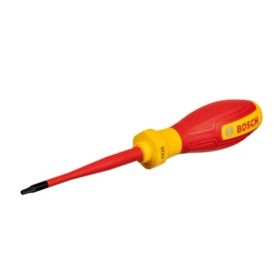 Image of Bosch Professional VDE TX10x75 Screwdriver (Certified up to 1,000 V, Insulated Thermoplastic Elastomer (TPE))
