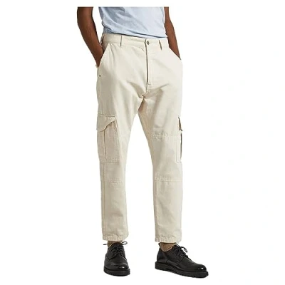 Image of Pepe Jeans Men&#039;s Nolan Pants, Beige (Ivory), 33W / 30L