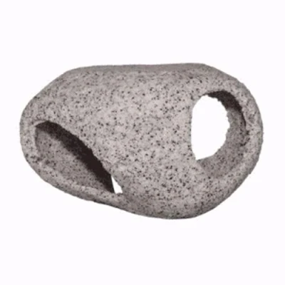 Image of Aqua One Round Marble Cave Ornament, Jumbo, 19 x 17 12.5cm