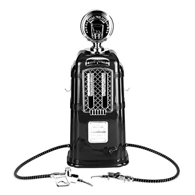 Image of 1000cc Double Guns Liquor Pump Gas Station Beer Dispenser Alcohol Liquid Soft Drink Beverage Machine Bar Butler Tools (Black)