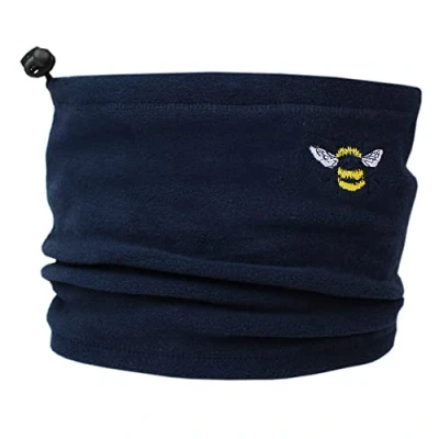 Image of TeddyTs Bumblebee Ultra Thermal Fleece Toggle Snood (Navy), One Size