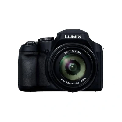 Image of Panasonic Lumix DC FZ82DE K Bridge Camera with 20 1200 mm F2.8 5.9 Lens, 18.1MP, 4K Video &amp; Photo, OLED Live View Finder, LCD Touch Screen, USB C, Black