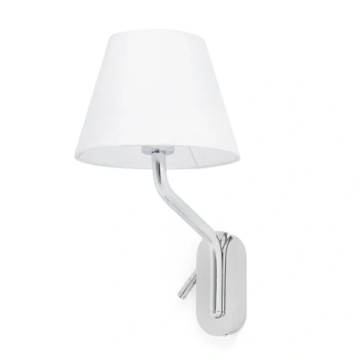 Image of Eterna Reading Light Wall Chrome, E27