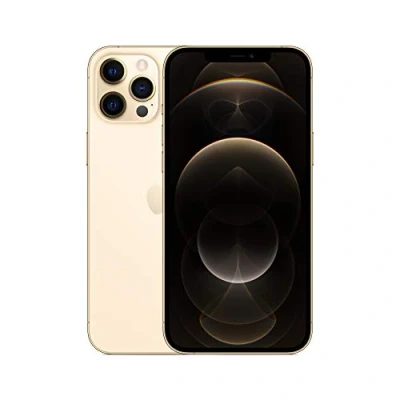 Image of Apple iPhone 12 Pro Max, 512GB, Gold (Renewed)