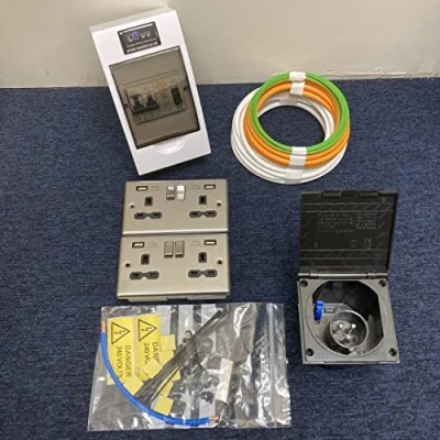 Image of TEW 240V Mains Electric Hook Up Installation Kit Campervan Motorhome Conversion 17