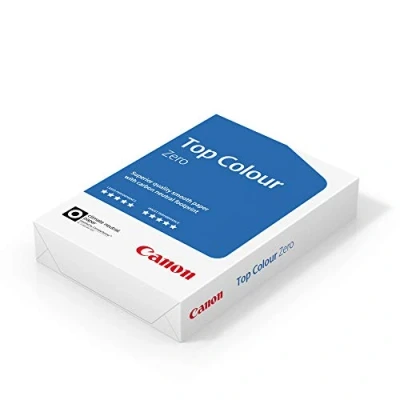Image of Canon Top Colour Zero FSC Ultra Smooth Digital Copy Paper A4 160gsm (1 x 250 Sheets)