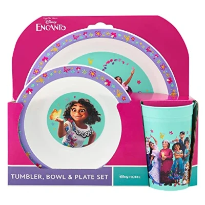 Image of Disney Encanto 3 Piece Tableware Set