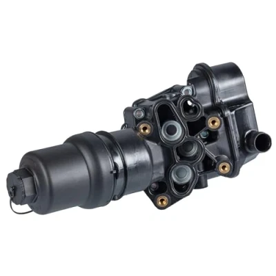 Image of 06F115397F, 06F115397H, 06F115397J, 6F115397F, 6F115397H Housing, oil filter BLUE PRINT ADBP210028 AUDI: A3 Sportback, TT Coupe, A4 B7 Saloon