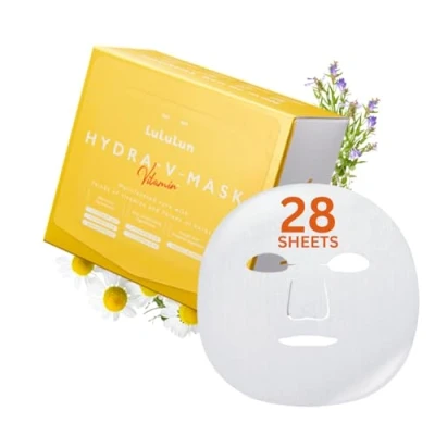 Image of Lululun Hydra Vitamin Face Mask 28pcs