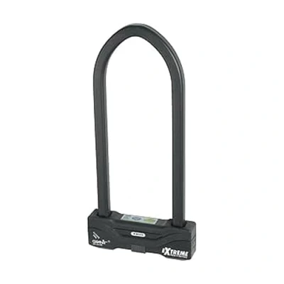 Image of ABUS U lock Granit Extreme 59 motorbike and amp; bicycle with XPlus cylinder highest security level 20 shackle height 260 mm