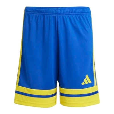 Image of adidas Unisex Kids SQUADRA25 Short Kids, Team Royal Blue/Team Yellow, 15 16 Years