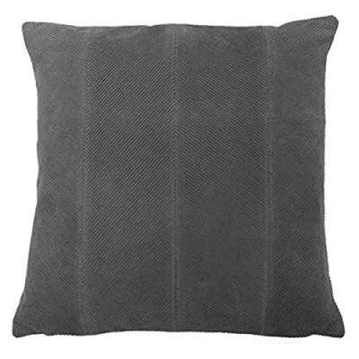 Image of Furn Jagger Cover Cottn Grey 45 x 45cm (18&quot; 18&quot; inches), Cotton, Grey, Cushion