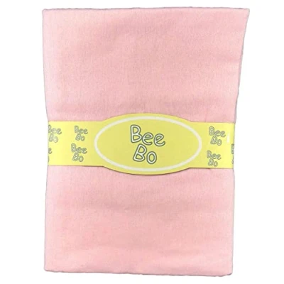 Image of Baby Flat Sheets x 2 Flannelette Moses Basket pram Crib Pink