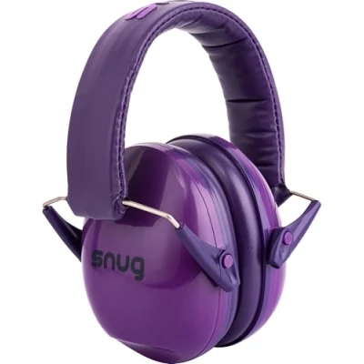 Image of Snug Kids Ear Defenders Noise Cancelling Headphones Protectors for Children, Toddlers and Baby (Purple)