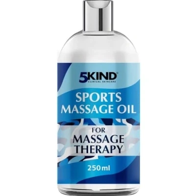 Image of 5Kind Sports Massage Oil for Muscle Pain Relief 250ml Lavender Body Oils Therapy Improved Recovery and Deep Tissue Profesional