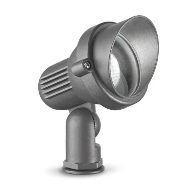 Image of Terra 1 Light Small Outdoor Spiked Ground Anthracite IP65, GU10