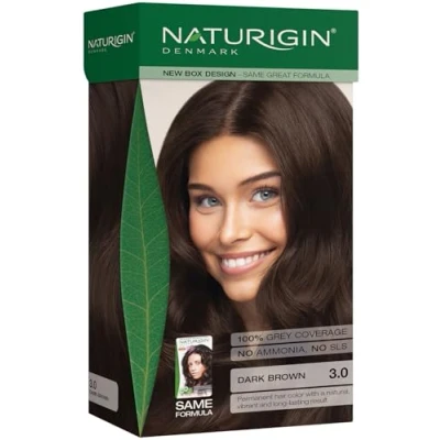 Image of Dark Coffee Brown Natural Hair Dye 3.0 No Ammonia
