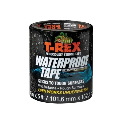 Image of T Rex Waterproof Butyl Tape for Leak Repair 48mm x 1.52cm