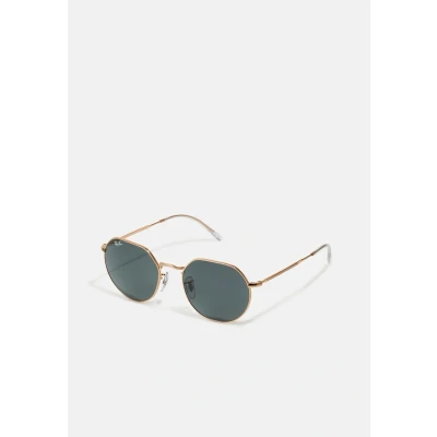 Image of Ray Ban JACK Unisex Sunglasses Rose goldcoloured, Size: 51, gold coloured