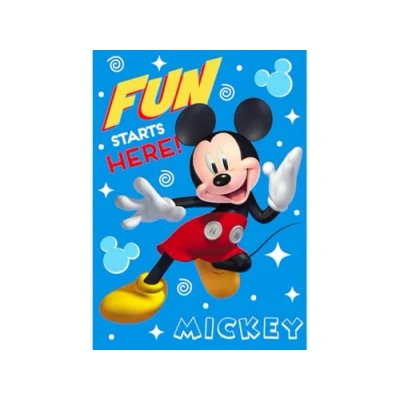 Image of arlis Mickey Disney Fleece Blanket 100 x 140 cm (Mickey Throw)