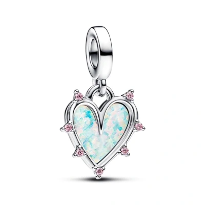 Image of Pandora Friendship Opalescent Double Dangle Charm