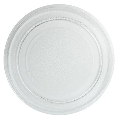 Image of Spares2go Smooth Glass Turntable Plate for Russell Hobbs Microwave Oven (245mm)