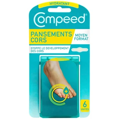 Image of Compeed Cors+ Moisturising Plaster Medium Size 6 Plasters