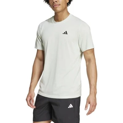 Image of adidas Men&#039;s Train Essentials Feelready Training Tee, semi Spark/Black, S