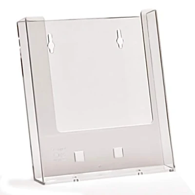 Image of taymar Wall brochure Holder for Hanging or Standing in DIN A5 Portrait Format