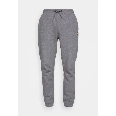 Image of Lyle &amp; Scott Spant Tracksuit bottoms, Men&#039;s, Size: XS, Mid grey marl