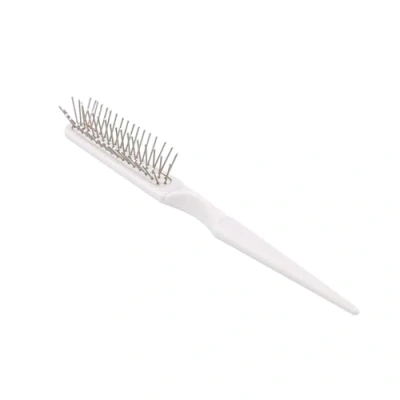Image of LUTTMANN® Brushes in 4 colours for wigs, extensions, hair pieces, toupees, synthetic and real (white).