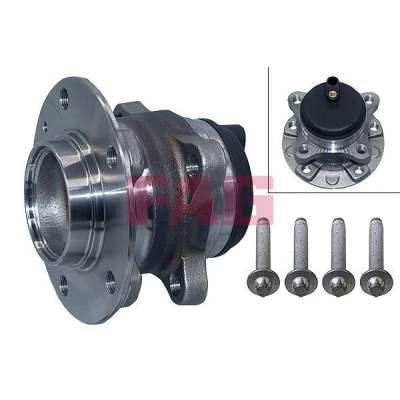 Image of 3646254 Wheel bearing kit FAG 713 6506 60 Photo corresponds to scope of supply 130, 79,7mm CITROËN: C4 Grand Picasso 2, Berlingo II Van