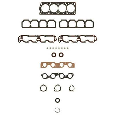 Image of 5889165, 5891960, 5891973 Gasket Set, cylinder head AJUSA 52104400 with gasket, valve stem seals FIBERMAX