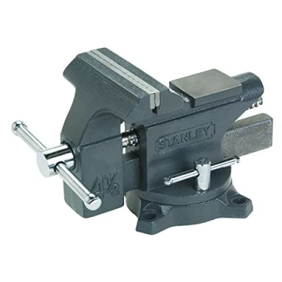 Image of Stanley 183065 MaxSteel Light Duty Vice 100mm 4 inch, 1110kg, Silver