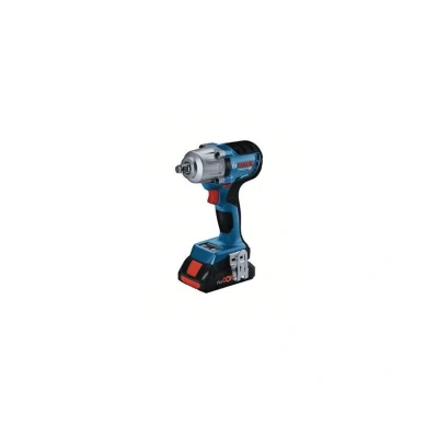 Image of Bosch Professional Cordless Impact Wrench GDS 18V 450 HC (450 Nm tightening, 800 breakaway torque, without batteries and charger, in Cardboard box)