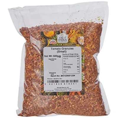 Image of Old India Tomato Granules (Small) 500g