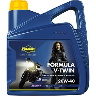 Image of Putoline Formula V Twin 74095 Engine Oil 20 W/40 4L