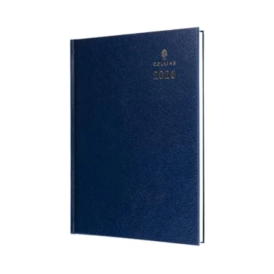 Image of Collins Desk 2026 12 Month Calendar Year Planner, Week To View Diary, A4 Hard Cover Blue (40.60 26)